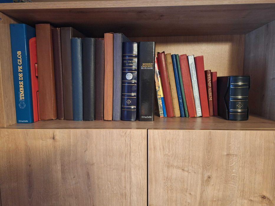 Colectie timbre, FDC-uri, monede, bancnote