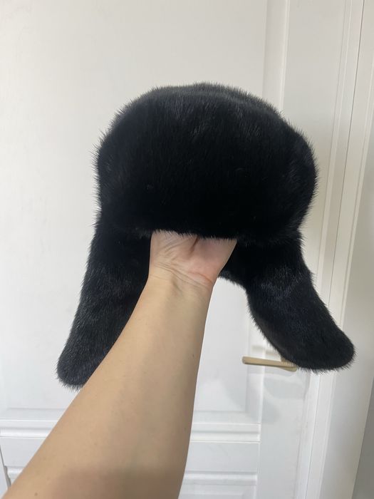 Продам норковую шапку ушанку