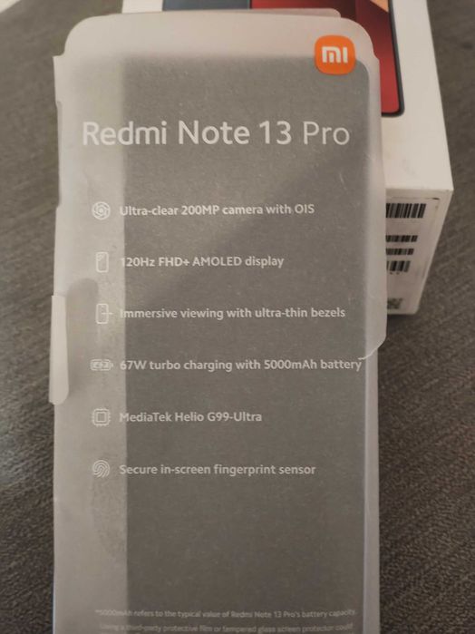 Xiaomi Redmi Note 13 pro 8Gb RAM 256GB
