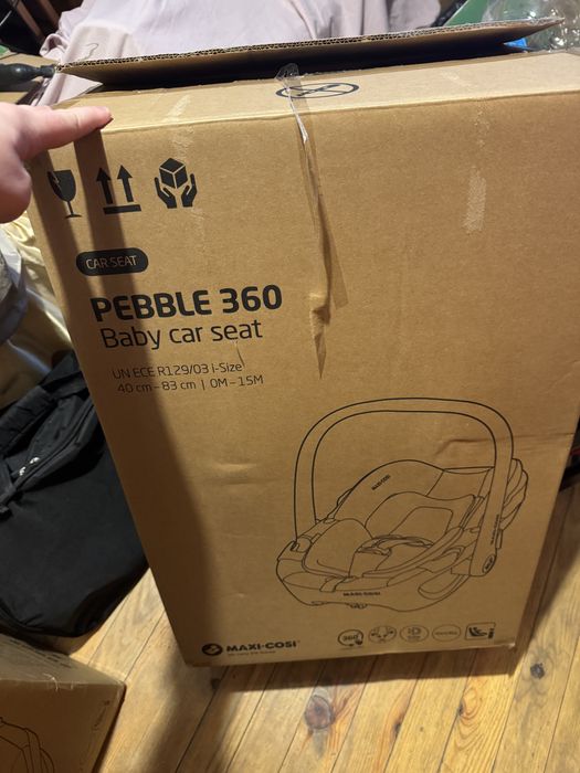 Maxi Cosi Pebble 360 кошнница (0+м) гаранция  до 11.01.2027