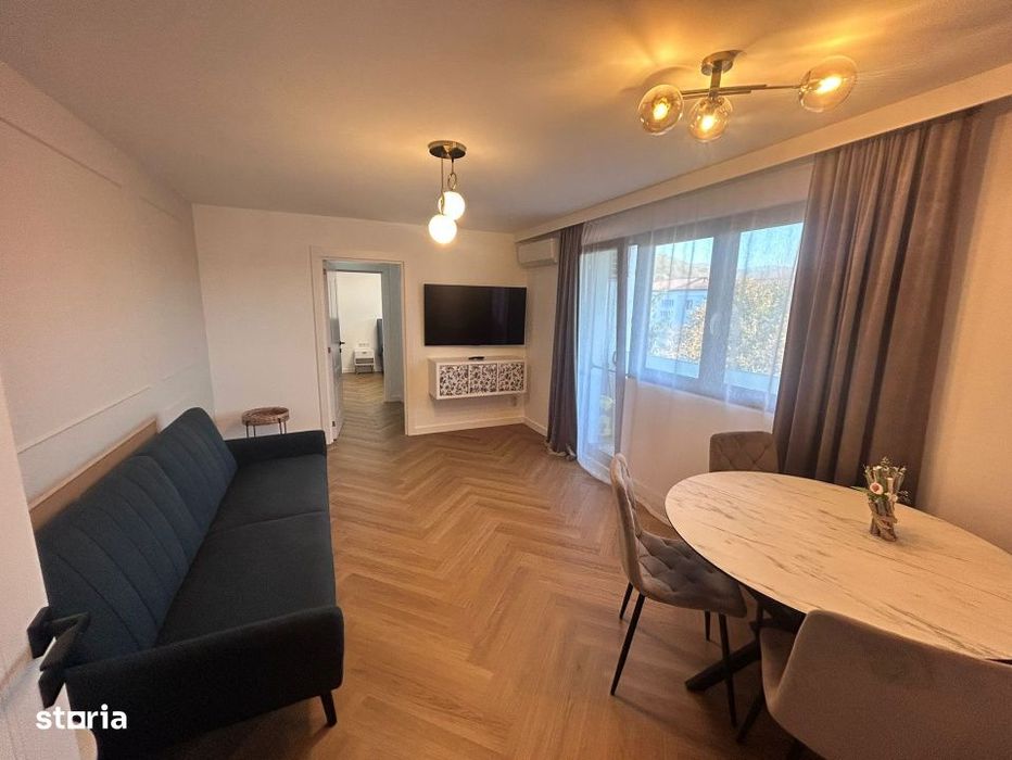 Apartament  2 camere, etaj 4, 55 mp, Zona cartier Sasar