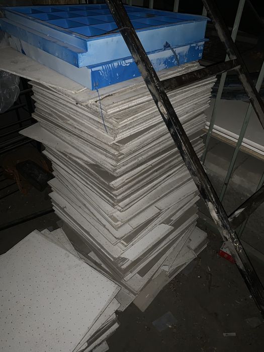 Полоточное перекрытие Армстронг или печенька