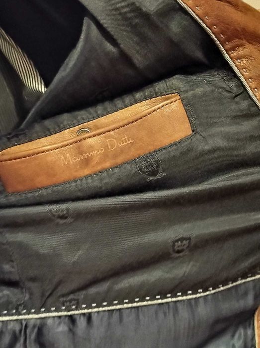 Jacketa piele Massimo Dutti toamna - primavara