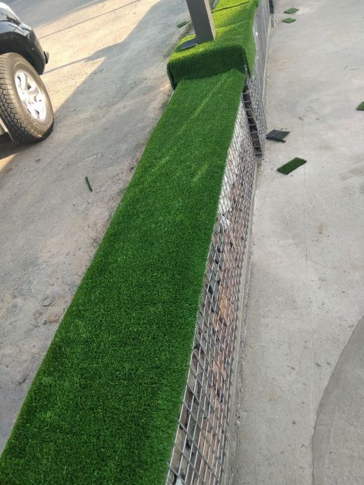 ИСКУССТВЕННЫЙ ГАЗОН.+установка Для детский плошадок биринчи кулдан