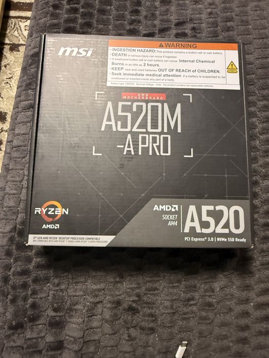 Vand placa de baza MSI A 520 M A Pro