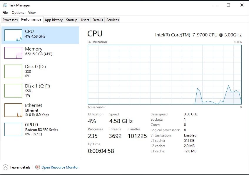 Vand PC Gaming i7 9700!
