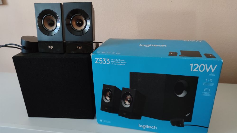 Boxe Logitech z533 Bass puternic