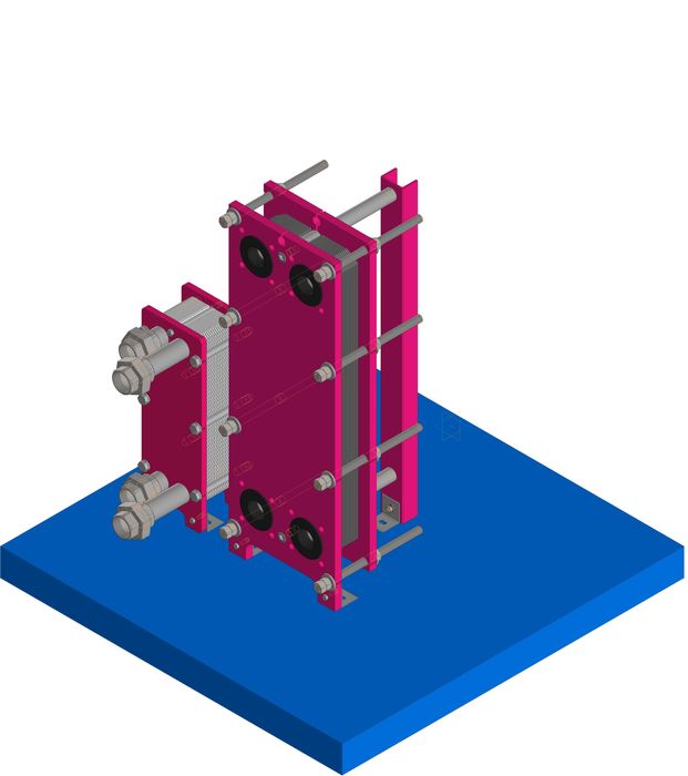 Пластинчатые теплообменники для отопления от 150 КВТ