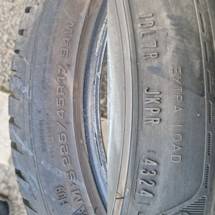 225 45 R17 94W 4Seasons Goodyear Vector  Clasa A Dot.4324 8mm Anvelope Cauciucuri