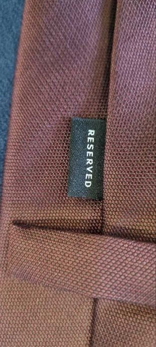 Галстук RESERVED (бордовый)