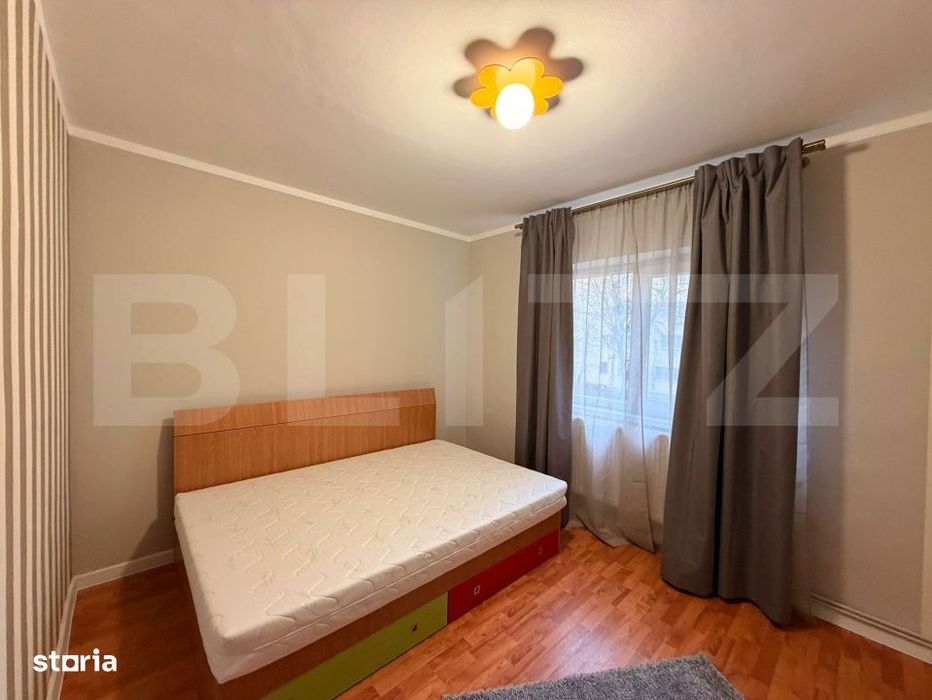 Apartament 3 camere, 75mp, decomandat, zona Kaufland