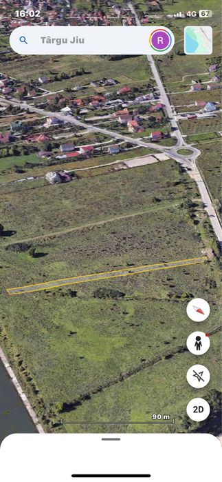 Teren vanzare sau variante .Str. Barajelor tg jiu, 2200m