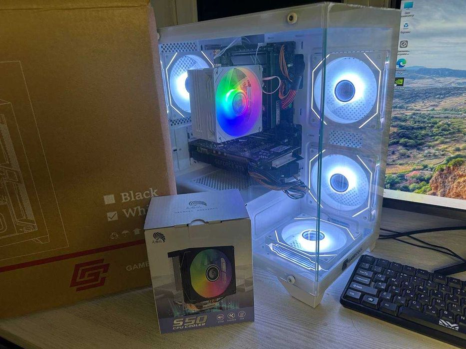 Игровой кейс 16 ядерный /RTX 2060/ 16 gb ddr4 / SSD + 1 TB HDD