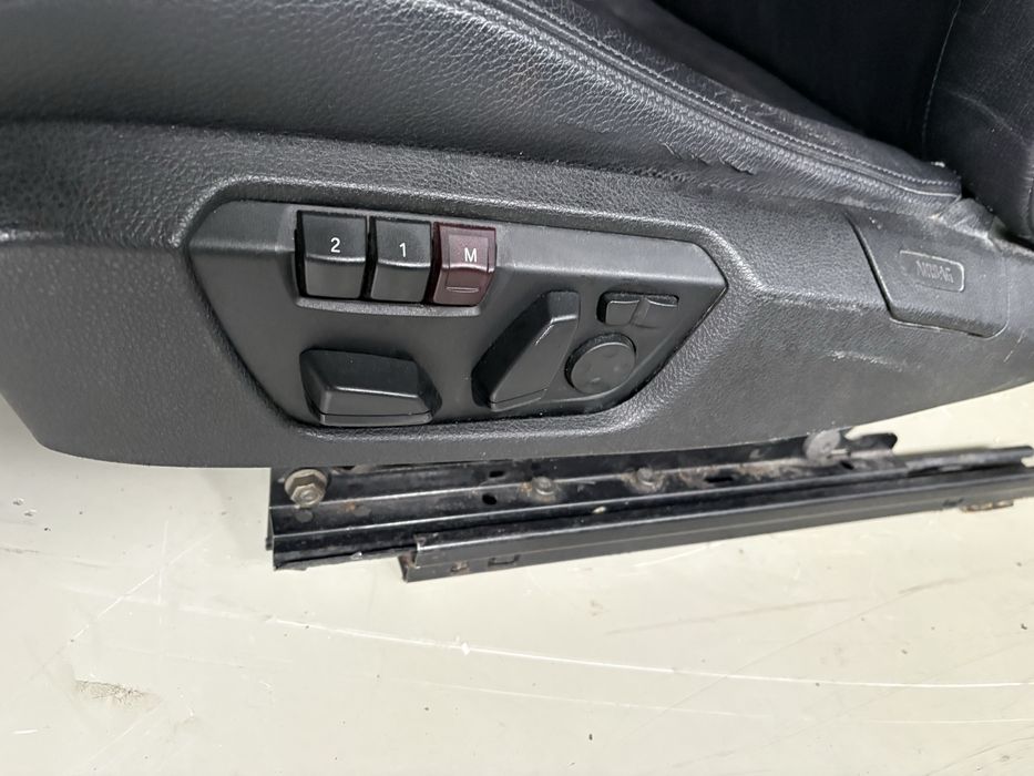 Спортен кожен салон recaro/за bmw f32/бмв ф32/ел. С памет/ подгрев/