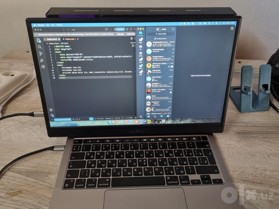 Manitor  15.6  Arzopa manitori bilan birhil