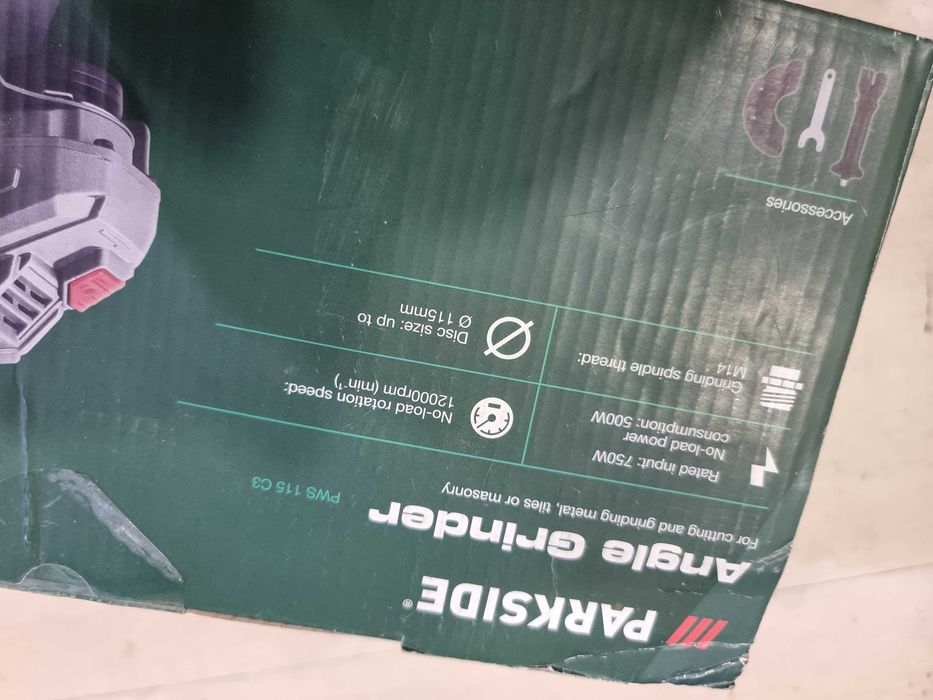 Ъглошлайф Parkside