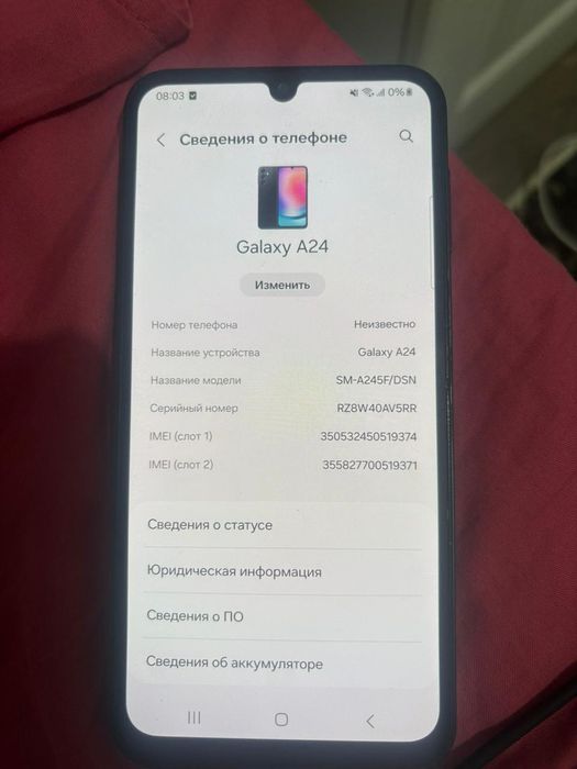 Samsung galaxy a24 128