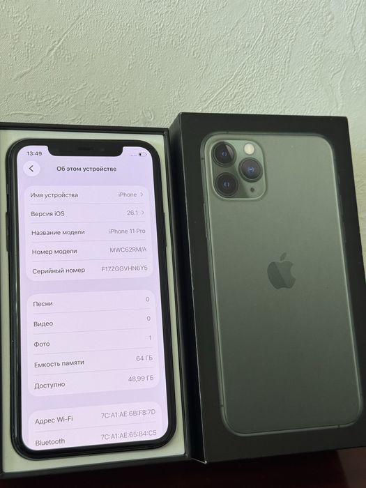 iPhone 11 pro 64 gb айфон 11 про