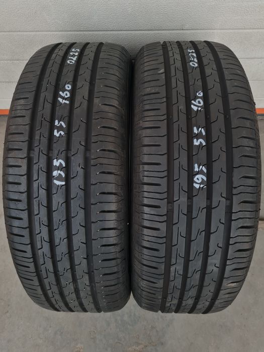 Летни гуми 2 броя CONTINENTAL EcoContact6 195 55 R16 дот 0225