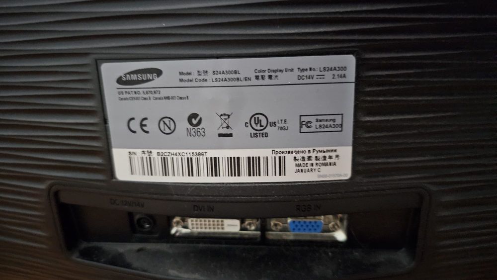 Monitor Samsung Led 24 inch