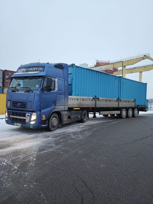 Услуги Длинномер, шаланда, к. Перевозка контейнеров, газоблоков