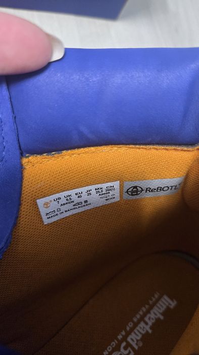 Боти Timberland в кралско синьо 40