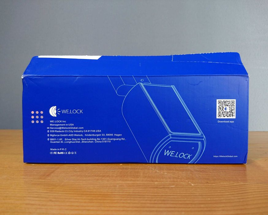 Ключалка Патрон с Пръстов Отпечатък за Електронно Заключване на Врата