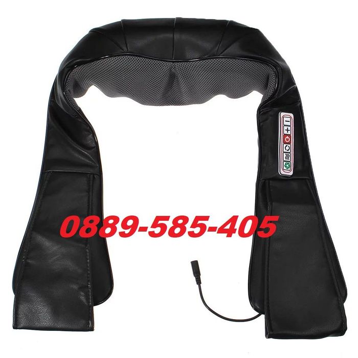 Black Edition 6D Шиацу Масажор за цяло тяло масаж врат гръб 16 глави