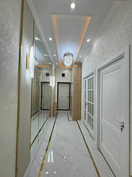 3-комнатная в ЖК Moderno, Шота Руставели, 80 м², новый ремонт