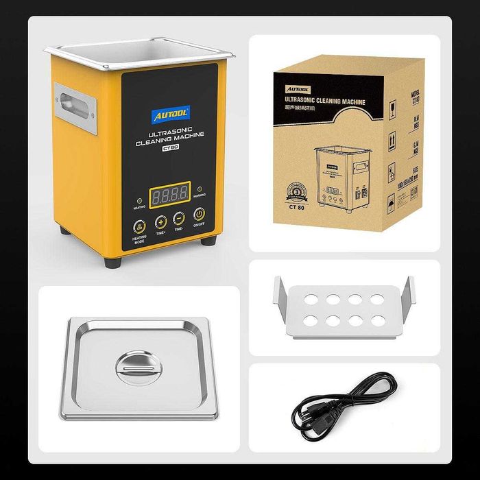 AUTOOL CT80 - ултразвукова почистваща машина за горивни инжектори