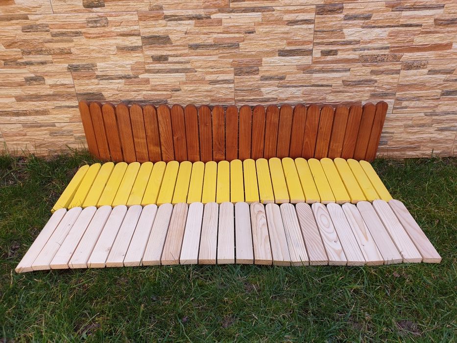 Дървена ограда(декоративна оградка) ролка