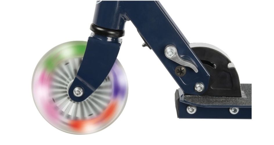 Скутер/ Тротинетка с led свещи колела