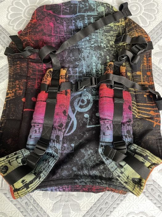 Ергономична раница за бебеносене Lennylamb Onbuhimo (buckle carrier)