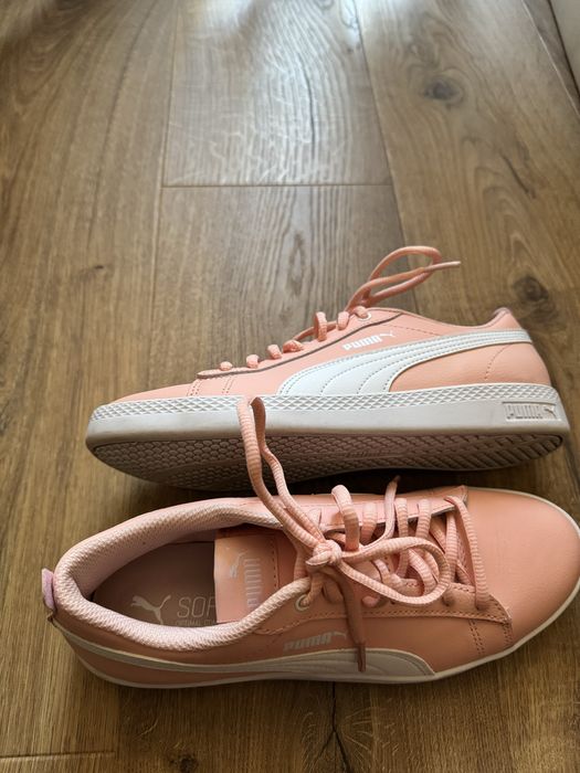 Дамски маратонки PUMA women's smash v2 l perf peach