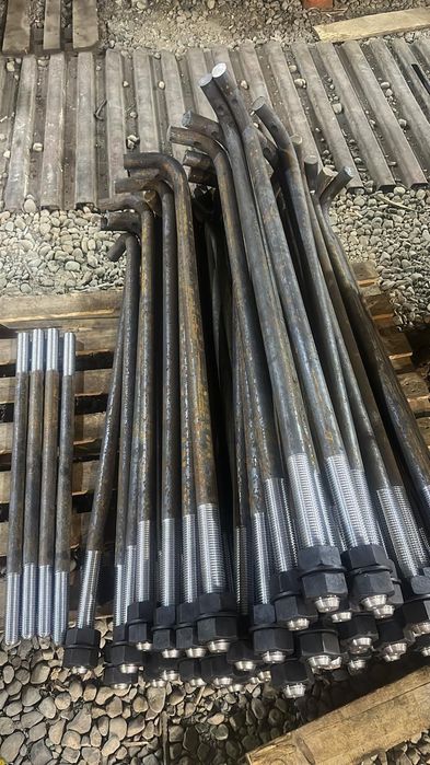 Анкерные болты г-образные для фундамента