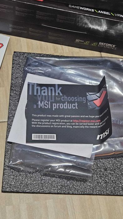 MSI GeForce GTX 1080 Ti Gaming X 11GB full box