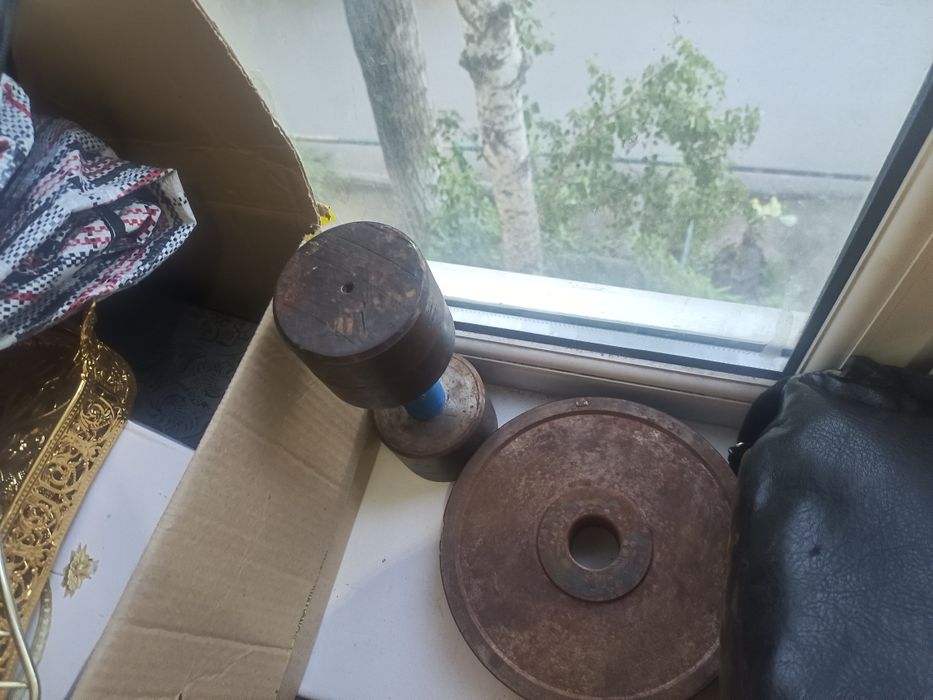 Продам штанга и гонтели