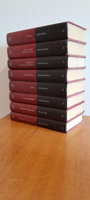 Colectia Jurnalul National Biblioteca pentru toti 8 volume