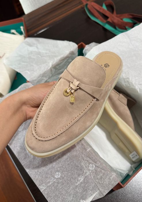 Papuci Loro Piana damă Premium | Pe Stoc
