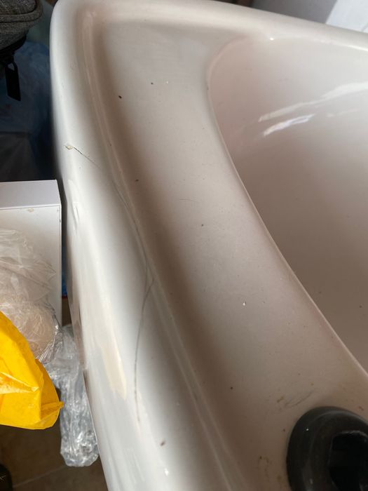 Измивна колона употребена