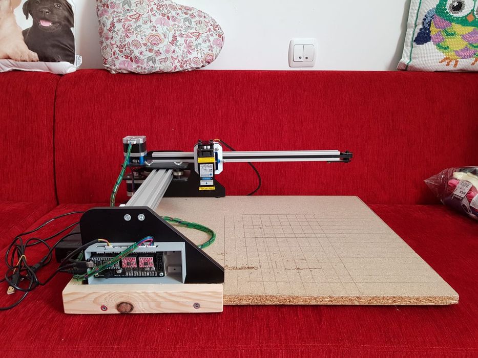 Gravator laser 2.5W si 450nm