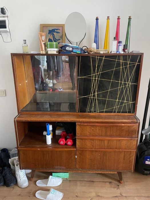 Винтажный буфет / шкаф mid-century (60–70-е)