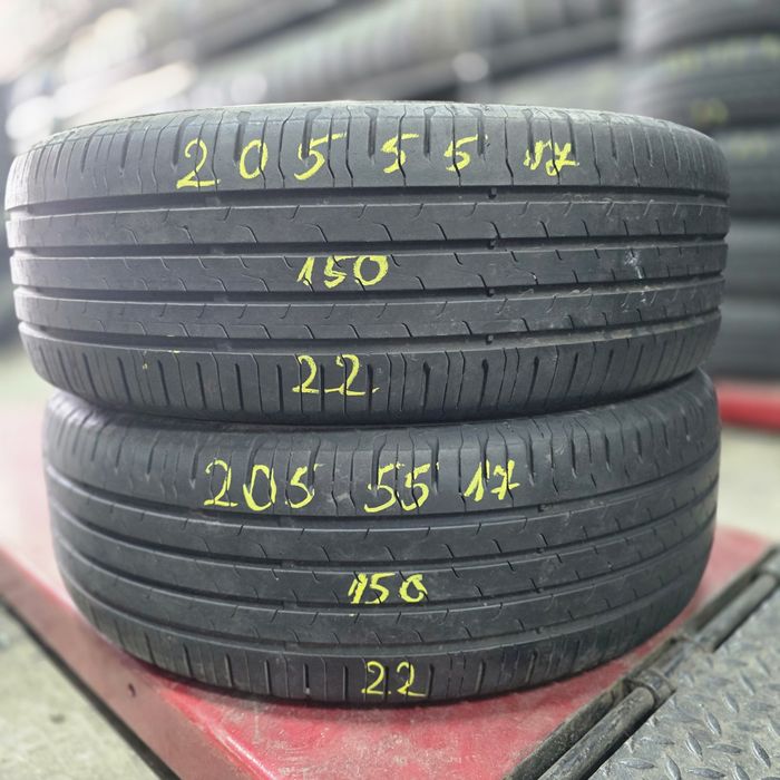 2x 205/55/17 VARA CONTINENTAL 2022 Stare excelenta