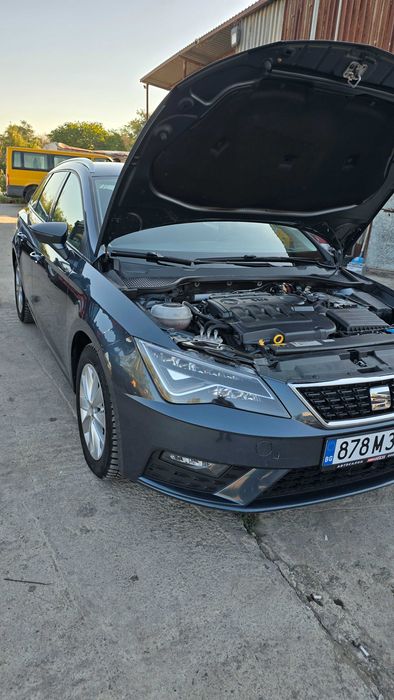 Продавам Seat Leon ST (комби), началото на 2020 г., с икономичния 1.6 TDI дизелов двигател – 110 к.с.