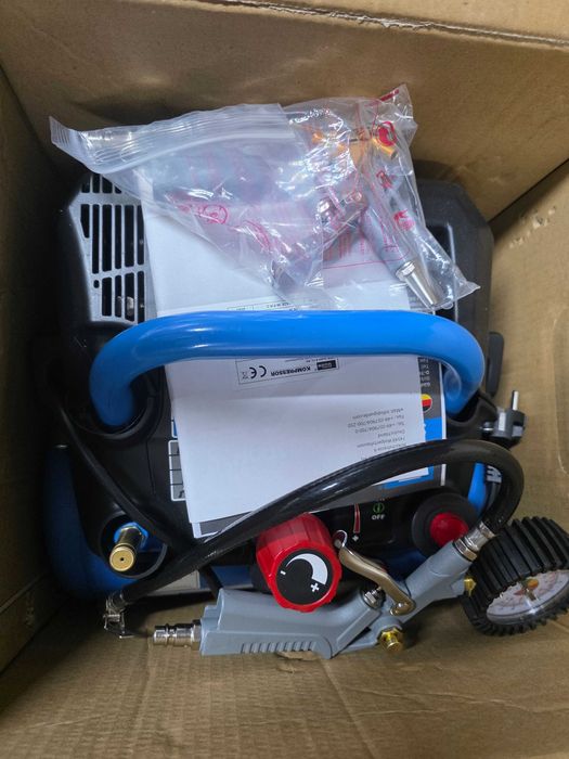 Gude AIRPOWER 190/08/6 compresor aer electric Debit aer aspirat: 145 l/min | 6 l | 8 bar | Fara ulei | 230 V