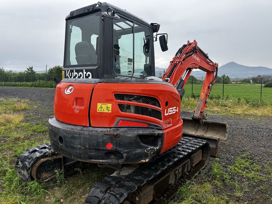 Miniexcavator Kubota U55-4 2014 (takeuchi cat jcb hitachi doosan)