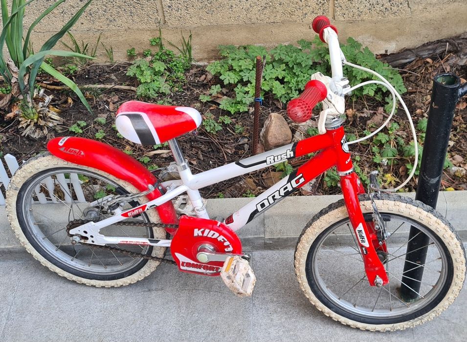 Детско колело велосипед Drag Rush 16"