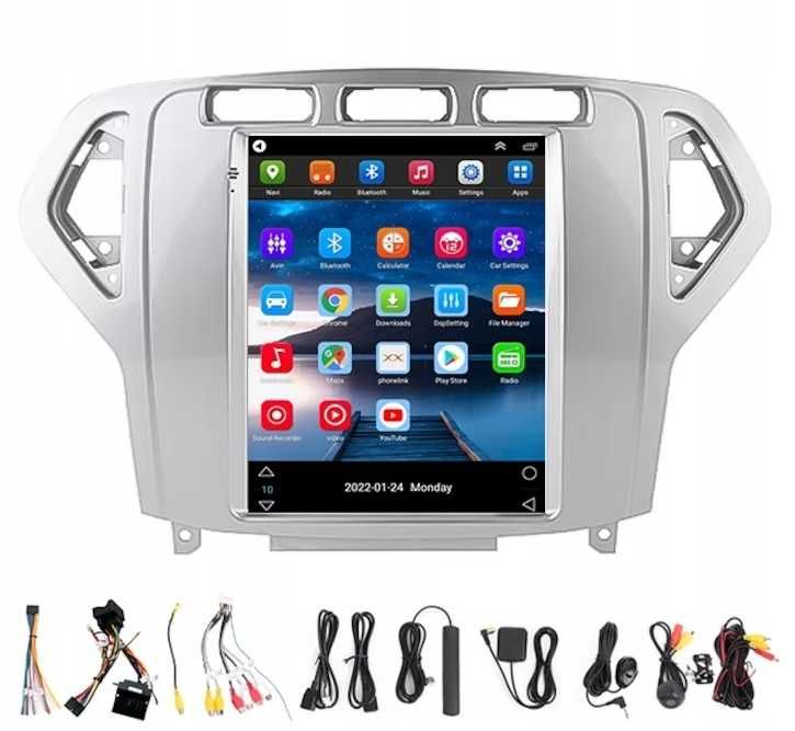 Android Навигация за Ford Mondeo MK4 Двоен дин 2 DIN плеър Carplay