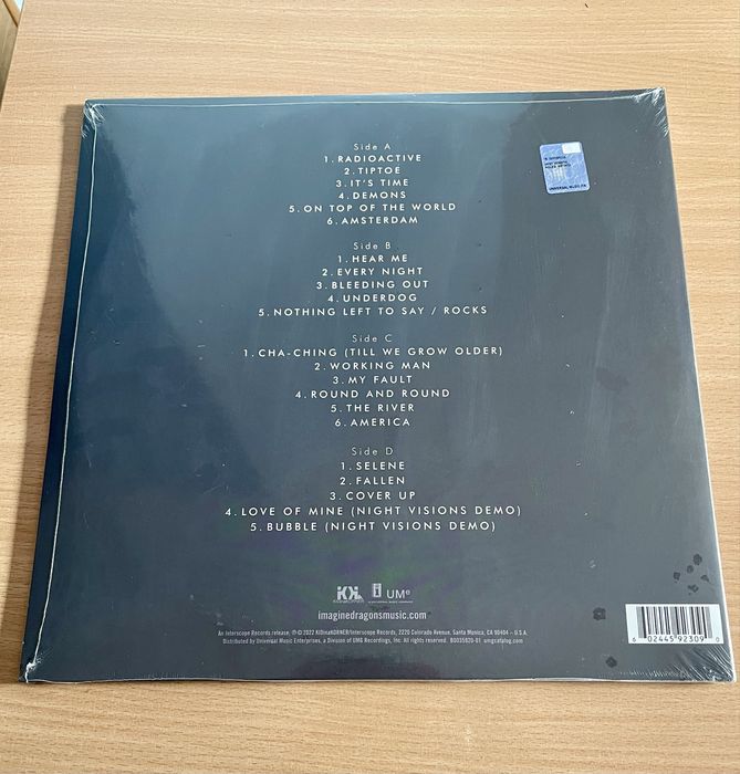 Албум IMAGINE DRAGONS Night Visions - 10th Anniversary Edition: 2LP