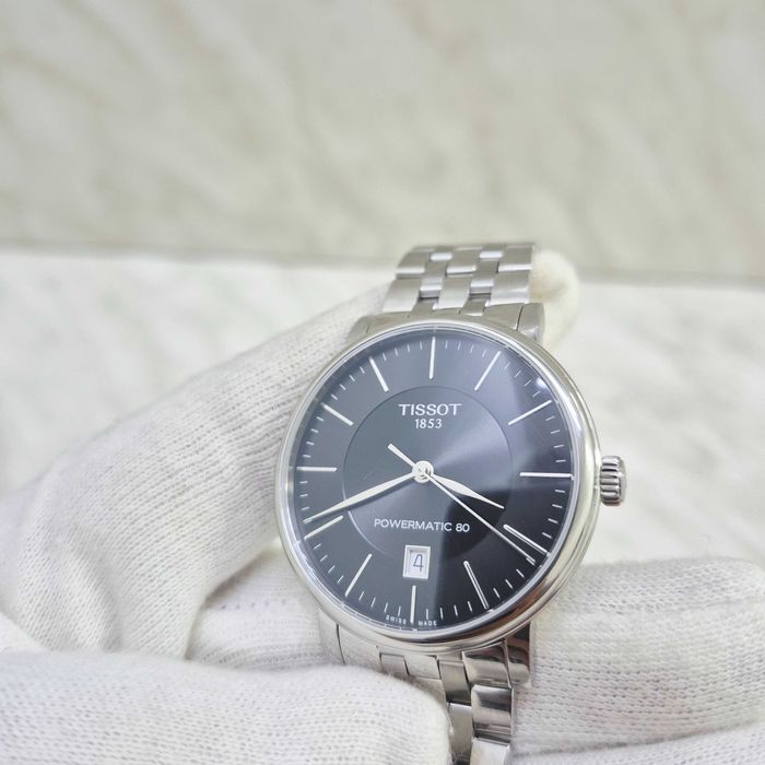Tissot Classic Traditional Carson Premium Powermatic 80, T122407A Zeus Amanet Militari